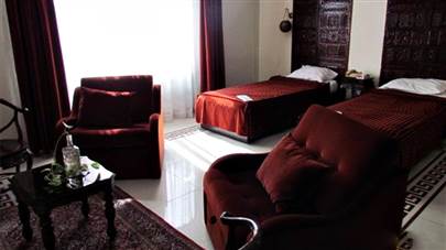 اتاق دو تخته هتل آپارتمان چهل پنجره اصفهان